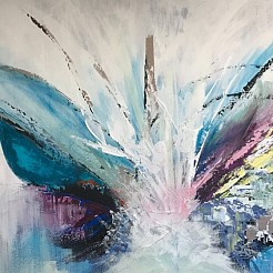 Honest cheerfulness geschilderd door Diney Berg